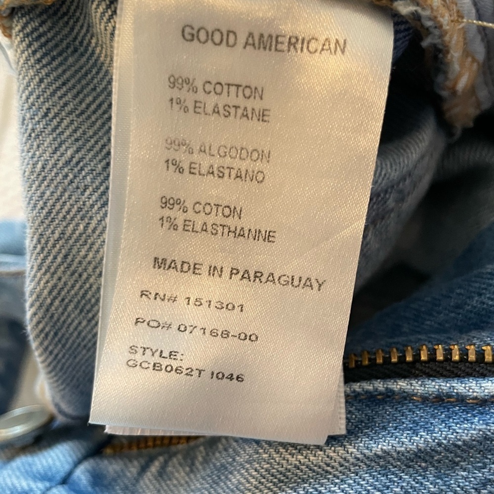 Good American High Rise Good Classic Bootcut Jeans 8/29
Indigo046 GC062T - Picture 12 of 15